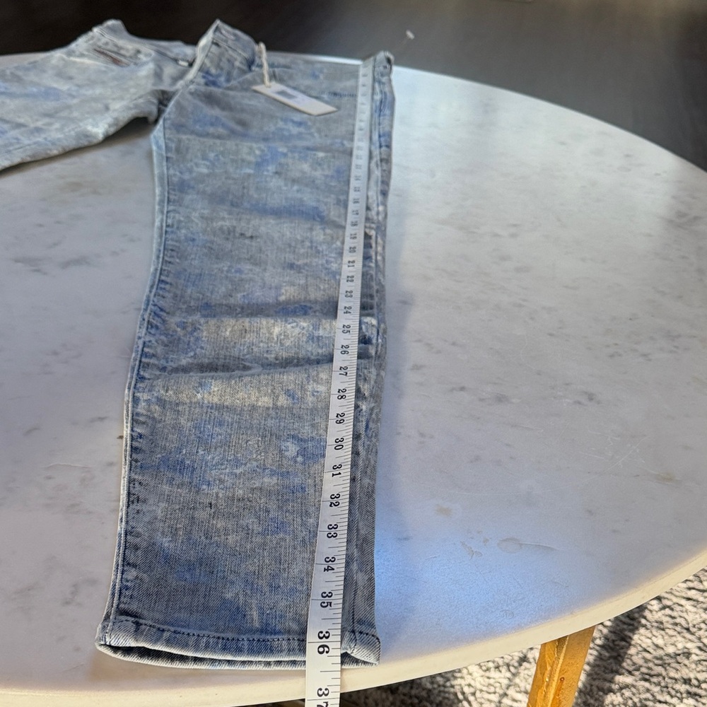 Diesel Blue Acid Wash Women's Skinny Jeans - Picture 6 of 7